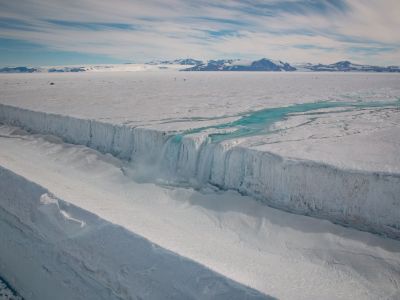 Das Ross-Eisschelf im Rossmeer