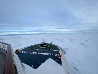 Eis bis zum Horizont. Unterwegs auf der