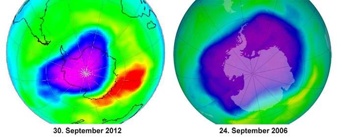 Ozonloch erholt sich