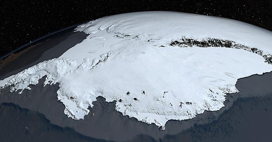 Forscher heben den Eisschleier